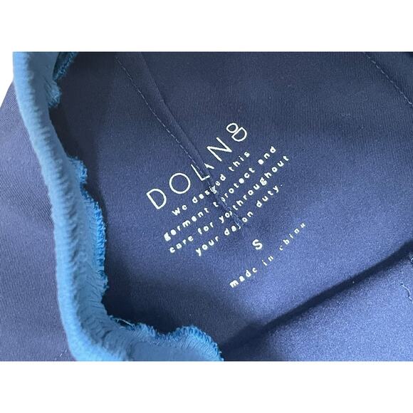 Dolan Hope 11-Pocket Scrub Core Jogger Pants Women's Small Navy Colorblock - Picture 6 of 7